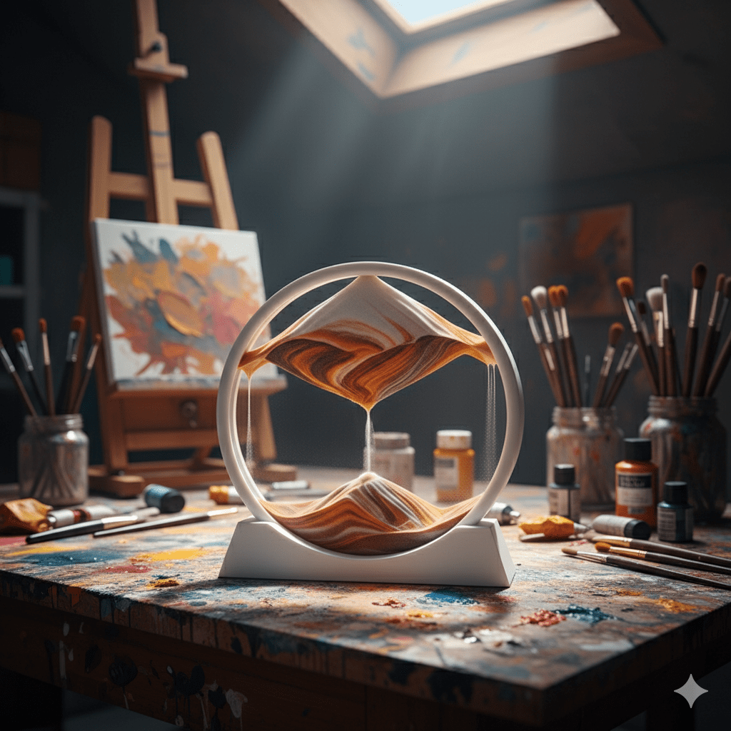 Deep Sea Sandscape(12”)