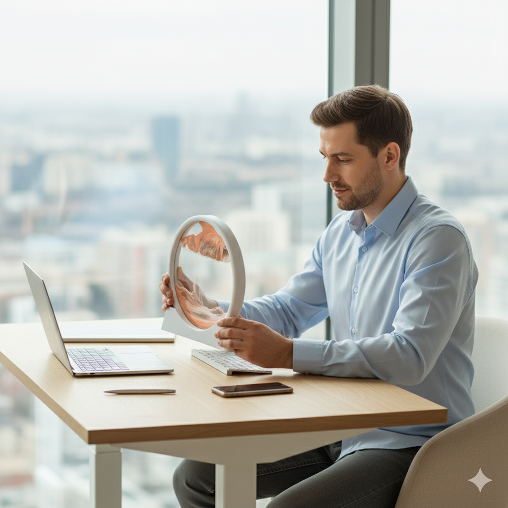 Deep Sea Sandscape(12”)